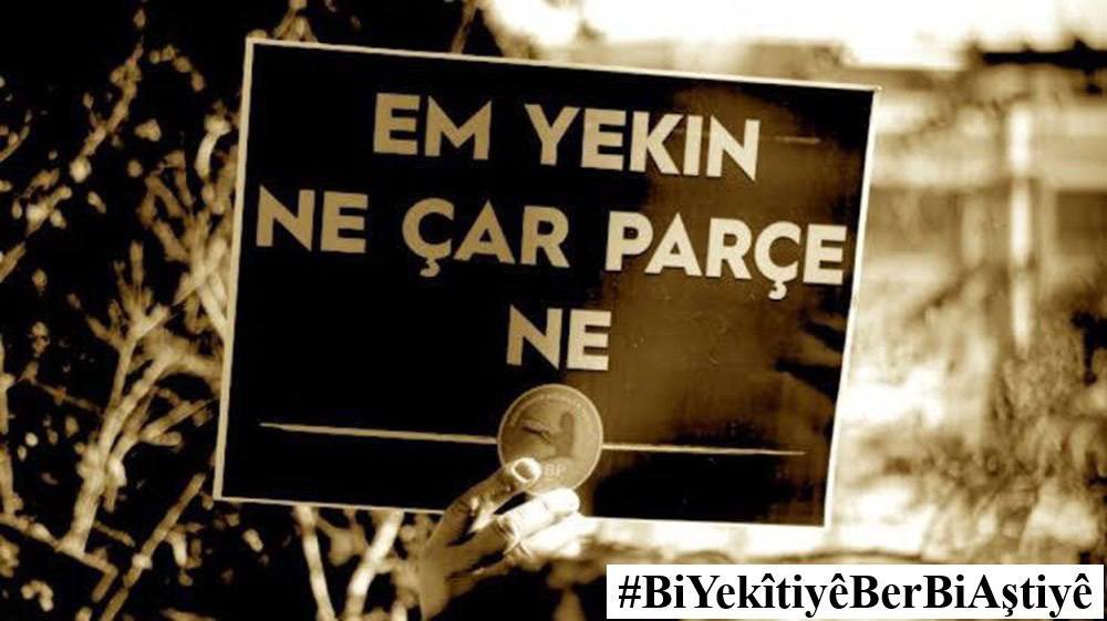 YLMZHUN's tweet image. Seydayê Cegerxwîn gotiye ‘Kurdno bibin yek, eger hun nebin yek, hun ê herin yek bi yek.’ Lewra bêyî yekîtî jiyaneke bi pergal û bi rûmet ne pêkan e. Werin em sibê 26ê Tîrnehê li Bazidê hêviya aştî û yekîtiyê bi hev re geş bikin. #BiYekîtiyêBerBiAştiyê
