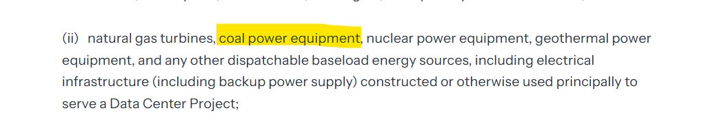peonyKingOF's tweet image. from the data center EO.
Trump wants coal to be part of the data center boom. I think it happens at some point.