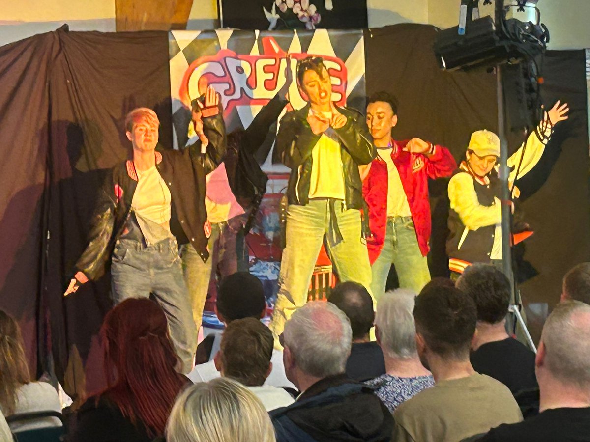JuneyBG's tweet photo. Grease Summer Camp 2025 you were a blast 🌟 
https://t.co/FnO6EVVD1f 
#communitydrama https://t.co/q1wjshF0MF