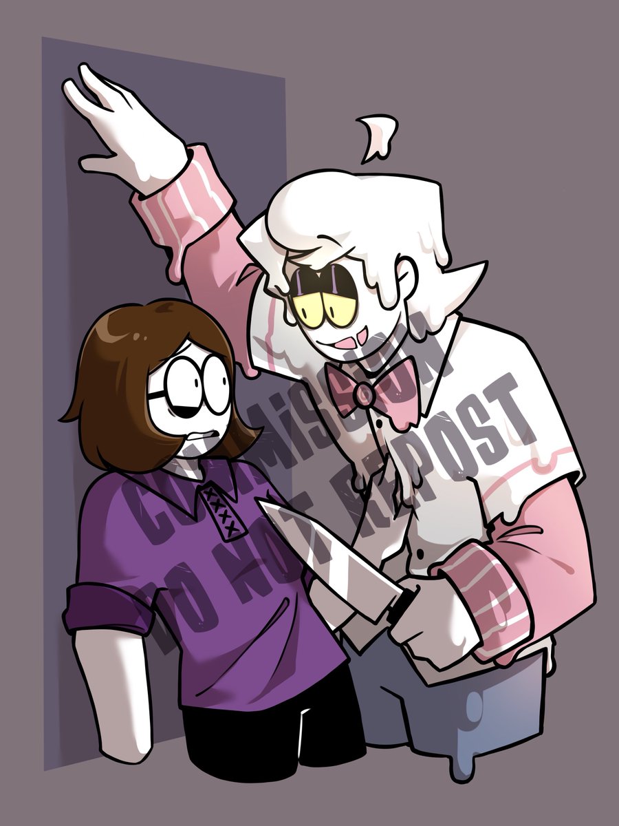 LittleK1412's tweet image. Commission and happy early birthday :DD
#Cakevin