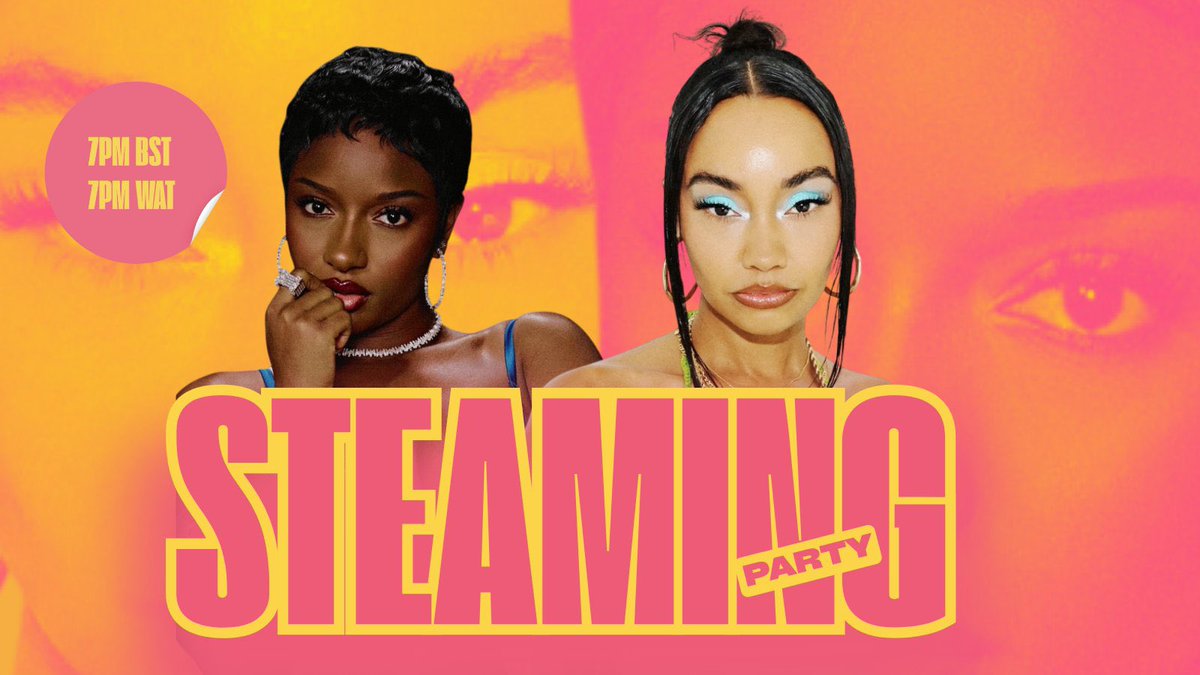 LAPManagement's tweet image. WE’LL SHOW YOU WHAT A HOT BODY CAN DO 👀✨
Join us for our Leigh-Anne and Ayra Starr streaming party tomorrow at 7pm BST.