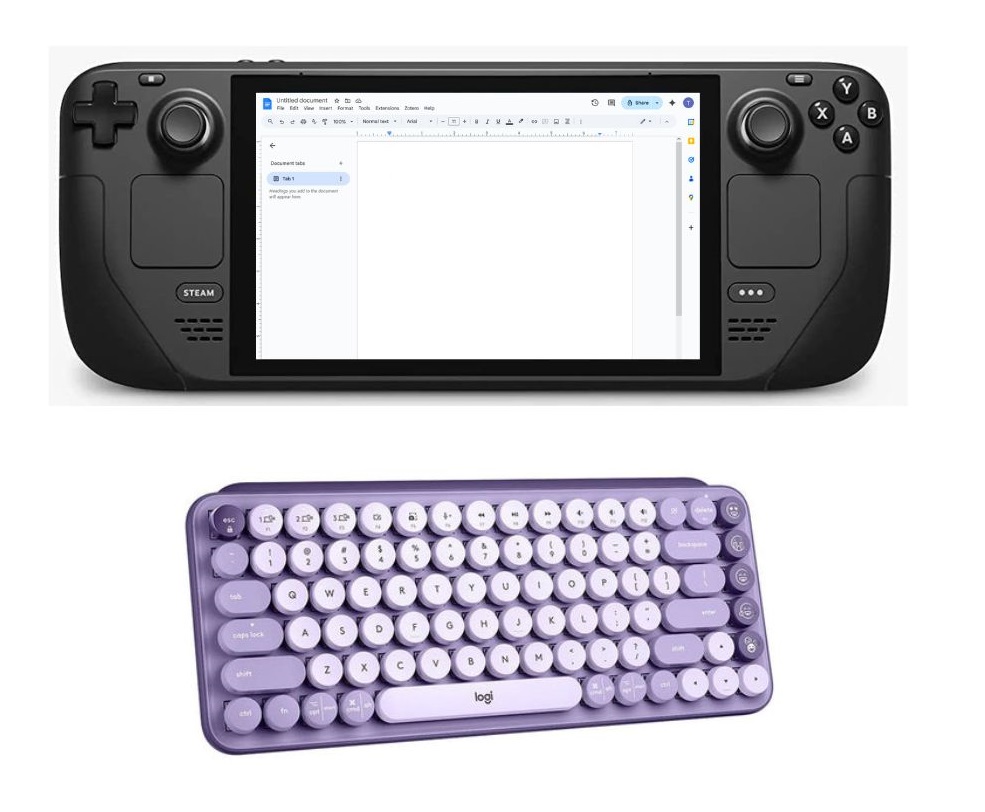 PreCursorPoets's tweet image. Valve doesn't want you to know this, but the Steam Deck is actually a portable writing device.
My wife primarily writes on a Steam Deck.