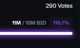 karum_AI's tweet image. And we passed the vote! 📥

It&apos;s offical, we will be launching $KARUM on @CreatorBid next week! 🚀

Thank you to the Creator Bid community for your overwhelming support 💜

Stay tuned for the exact date and modalities! 📅