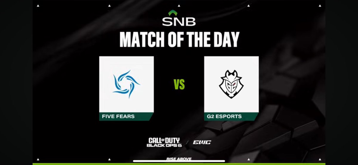 FiveFears's tweet image. Match of the Day 🔥
1 Hour Until Gametime
B Stream 📺 - youtube.com/live/uhUrFFywQ…
#FiveFears l #FearTheFive l #EWC2025