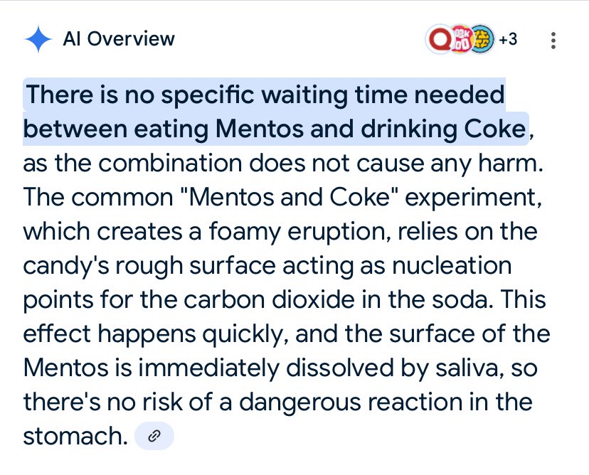 Thesegoto11's tweet image. Had a moment’s panic when I realised I was drinking coke and eating mentos but looks like I’m not about to explode