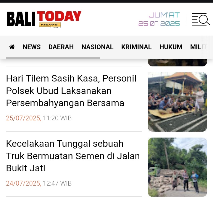 Hari Tilem Sasih Kasa, Personil Polsek Ubud Laksanakan Persembahyangan Bersama

balinewstoday.com/2025/07/hari-t…