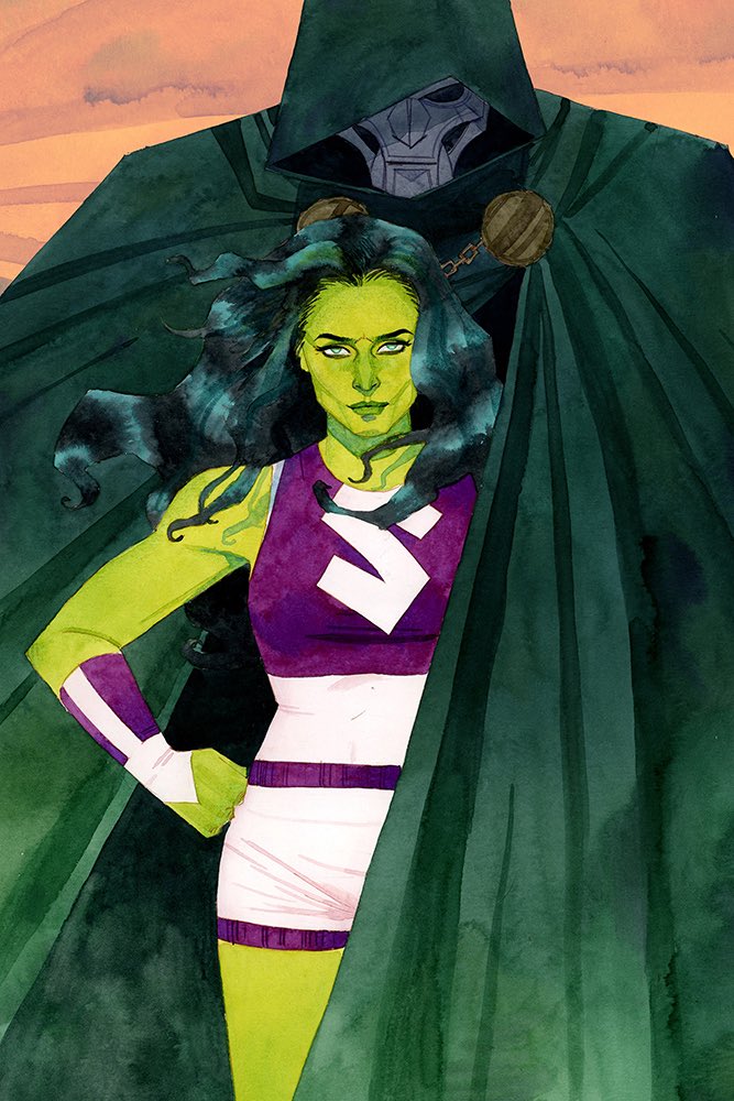 kevinwada's tweet image. Go to @gallerynucleus booth 2015 at #SDCC to grab this official Marvel print! It’s from issue 3 of my She-Hulk run :). So proud of this cover.
