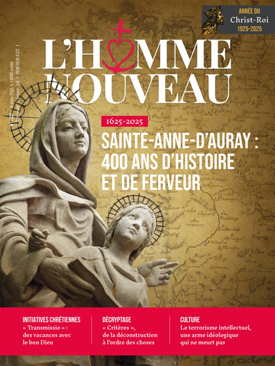 LHomme_Nouveau's tweet image. #jubilé #sainteannedauray 26 juillet
⛪️ 1625-2025 : Sainte-Anne-d’Auray, quatre cents ans d’histoire et de ferveur
Relire le dossier du n° 1827 👇🏻
hommenouveau.fr/?s=1625-2025&e…
@steannedauray