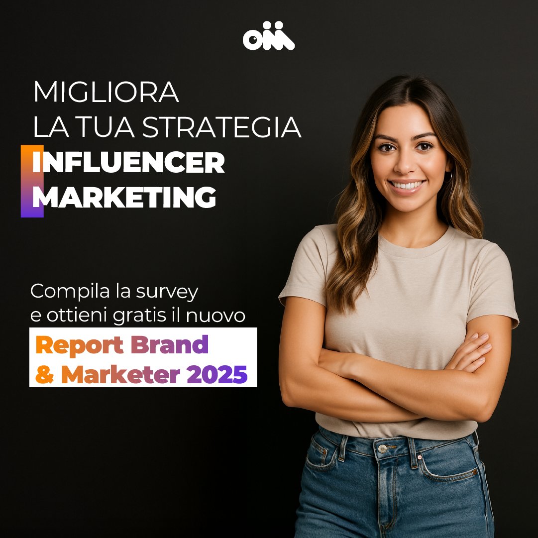 Compila la survey #ONIM e ricevi il Report Brand &amp; Marketer 2025: uno strumento essenziale se stai lavorando con brand e creator. 
Migliora le tue strategie con insight veri⬇️
bit.ly/Survey-Brand-a…

#InfluencerMarketing
#CreatorEconomy