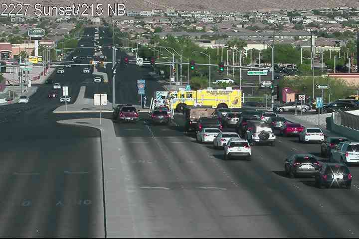 *TRAFFIC ALERT* (7:21a) - Crash affecting WB Sunset just past 215. (Pic RTC/FAST)