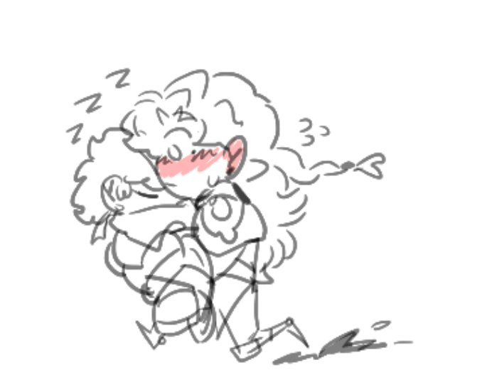 CrowCroakCaw's tweet image. Help the sleeping sweetheart go home
(They're not a couple yet, just Sasha's one-sided crush, and it's still HTTYD AU)
#amphibia #sashanne
