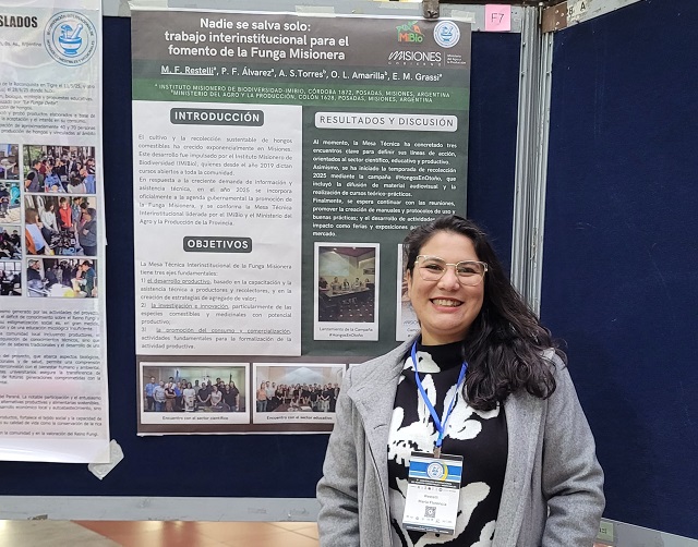 imibiomisiones's tweet image. 🍄#Hoy en la 3ra Convención Internacional de Hongos, uno de los eventos más importantes del mundo en investigación micológica, presentamos4️⃣ trabajos científicos que destacan el potencial de los #HongosMisioneros como recurso clave para el desarrollo sustentable y productivo.