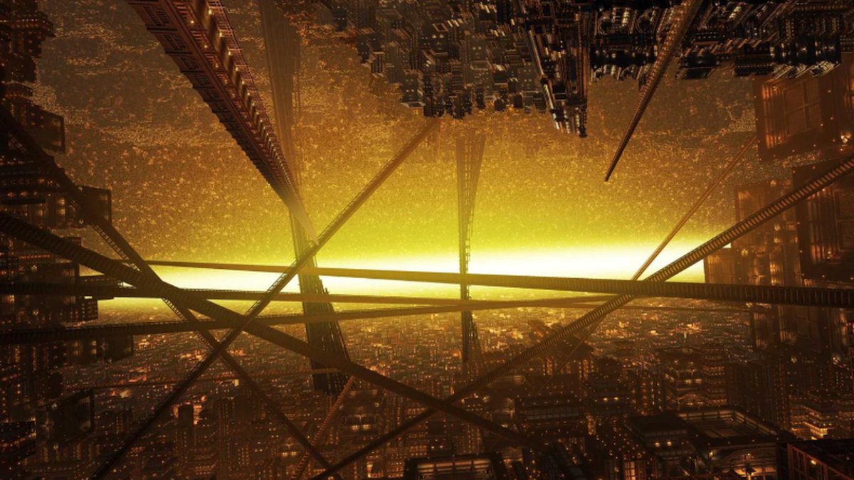baimaleshi's tweet image. No cause when you really think about it the nether space is really just a budget version of the infinity Castle