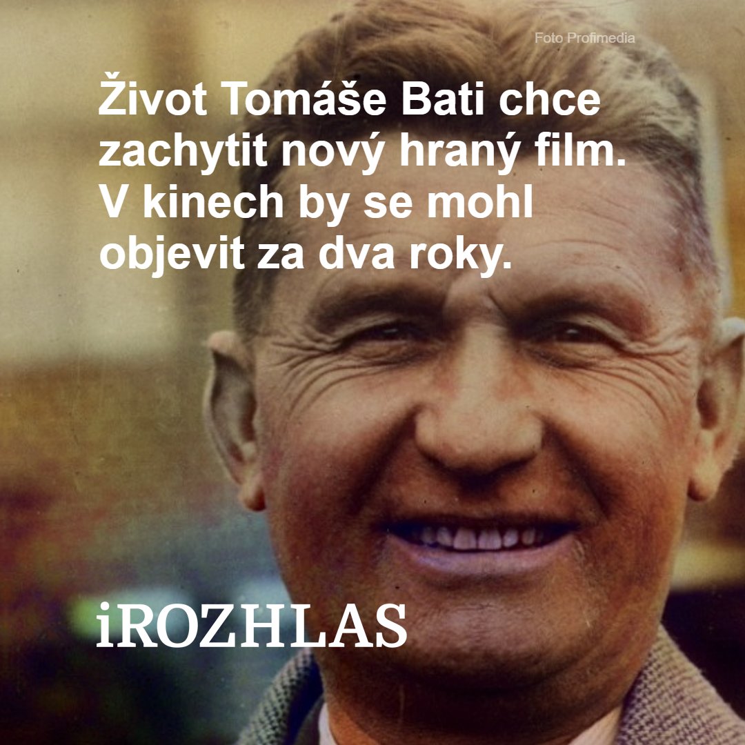 iRozhlasJVM's tweet image. Tomáš Baťa jako podnikatelská hvězda a inspirující vzor. Nový velkofilm o zlínském obuvníkovi za asi 100 milionů korun by mohl být v kinech za dva roky. Hlavní roli Bati by měl ztvárnit Martin Hofmann, režie se ujme umělecký šéf Dejvického divadla Jiří Havelka. @iROZHLAScz