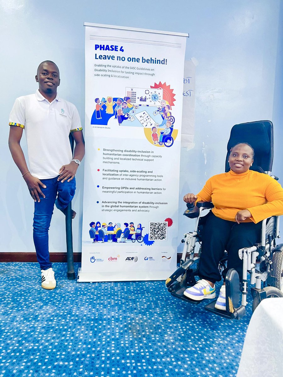 TwezuuleF's tweet image. We just wrapped up an impactful
3days #InclusiveWASH training hosted by @HI_EARegion.
Our team leader and Merub (The YAD) proudly represented us as we joined WASH actors to advance disability-inclusive humanitarian action.
#LeaveNoOneBehind