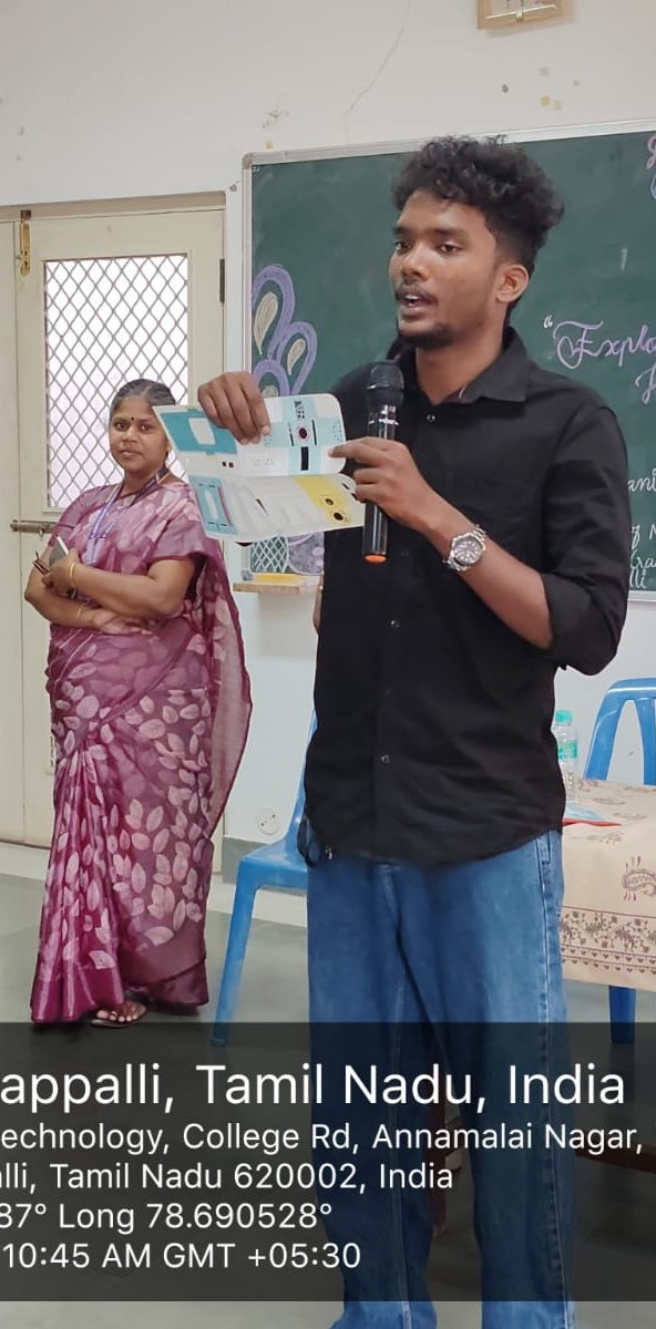 MMopatnsf's tweet image. இனியன். 5ம் வகுப்பு படிக்கும் போது Fold scope அவனுக்கு அறிமுகமானது. முதல் Fold scope பயிற்சியை அவனது 11வது வயதில் IMSC ல் நடைபெற்ற பயிற்சியில் பயிற்சி வழங்கினான். இந்த பத்தாண்டுகளில்
 பல்வேறு பள்ளி கல்லூரிகளில் பயிற்சி வழங்கி தேர்ந்த Fold scope பயிற்சியாளராக விளங்குகிறார்.