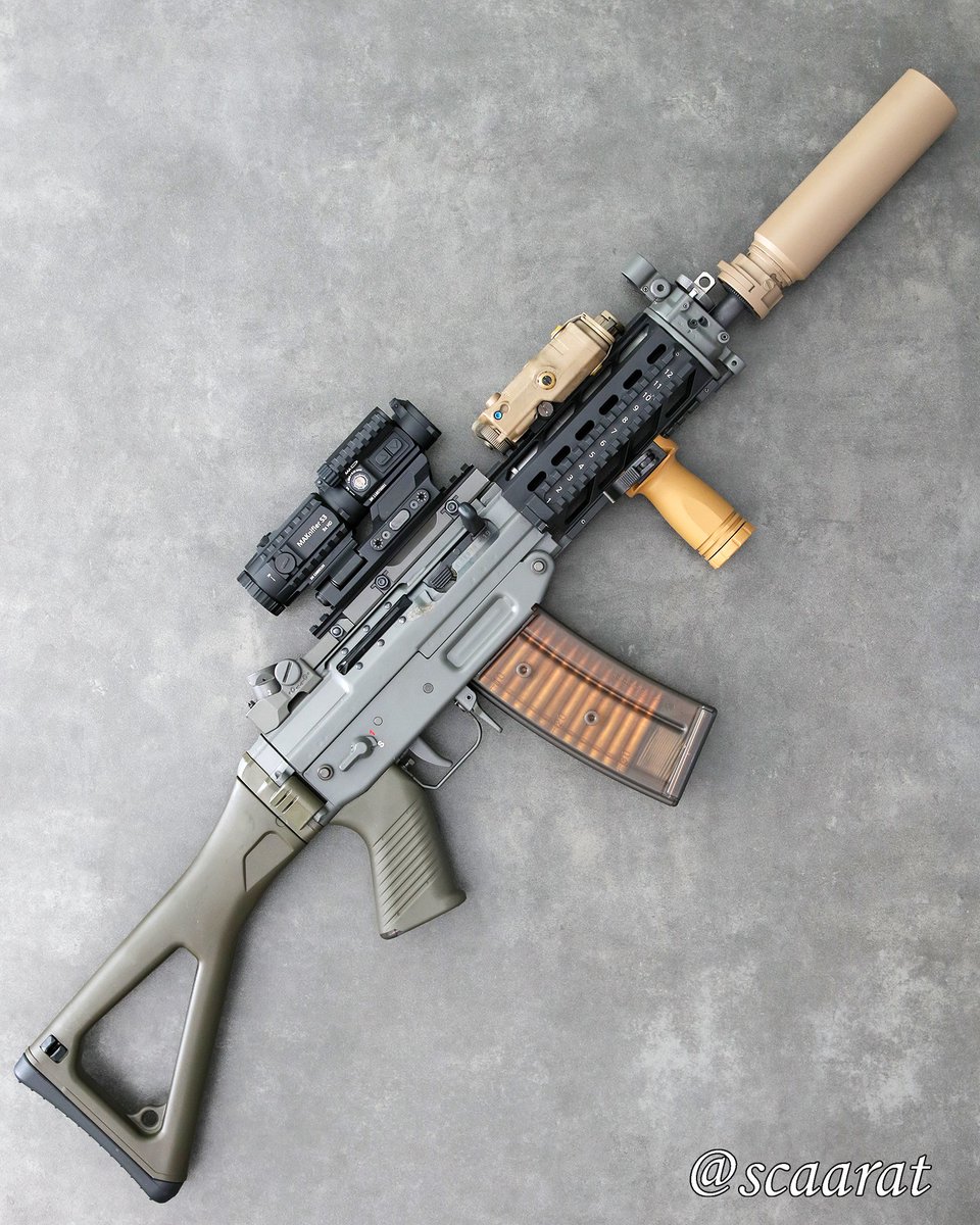ScaarAT's tweet image. SIG SG553 inspired by the Stgw07 - or as I call it: parrot mode
