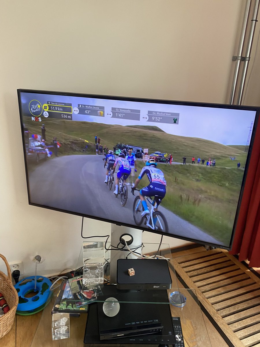 Leuk weer eens naar de Tour de France te kijken.