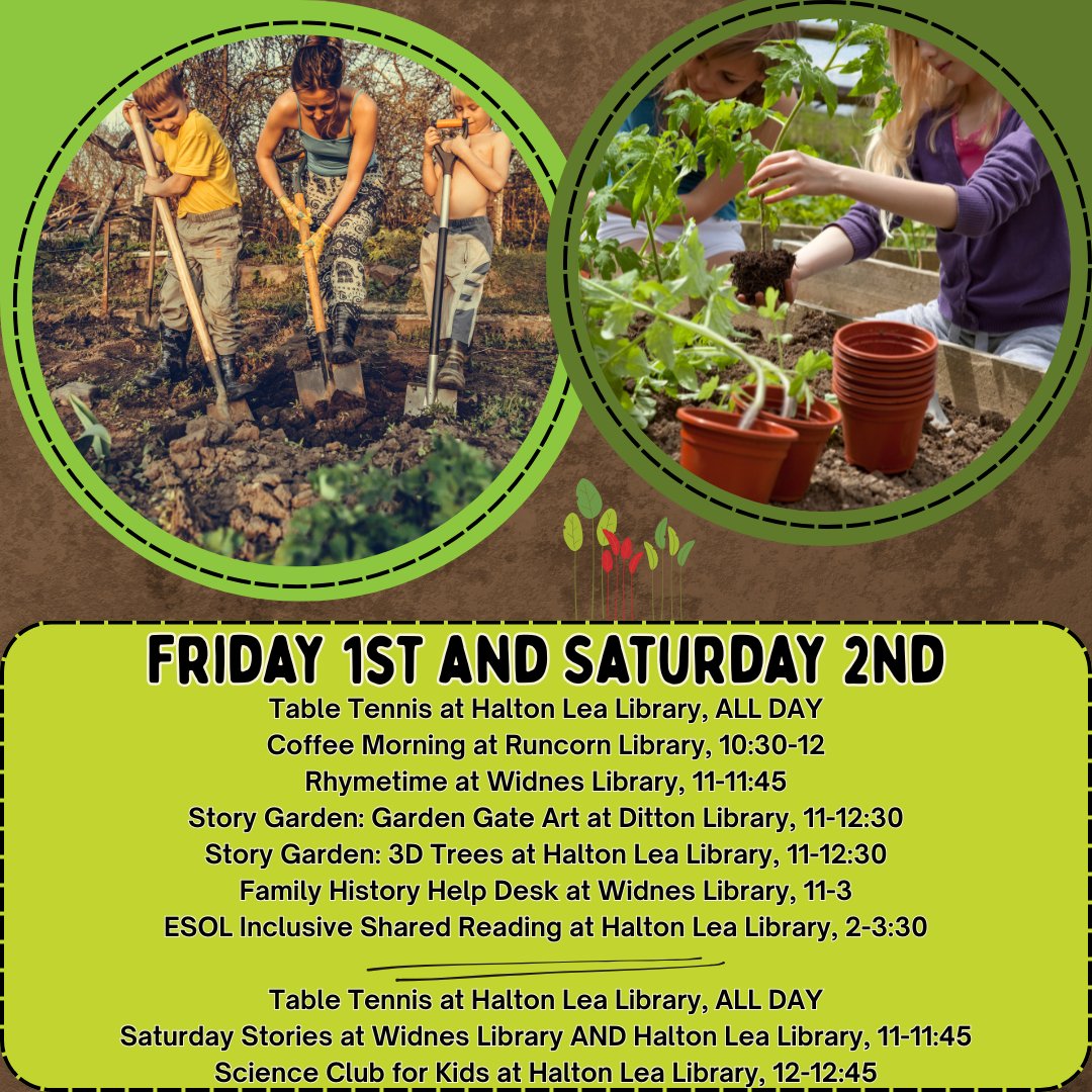 [2/2]
The rest of our events happening this week at the library 😊