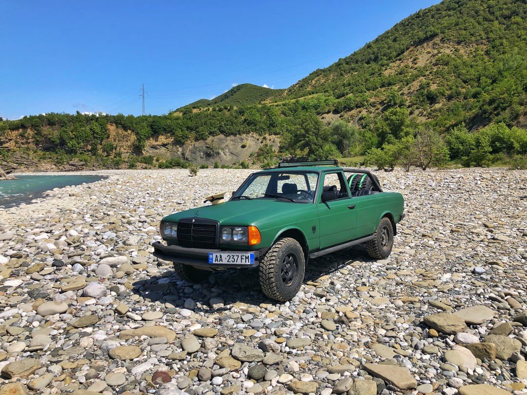 Who needs an SUV when you have a modified Mercedes Benz?