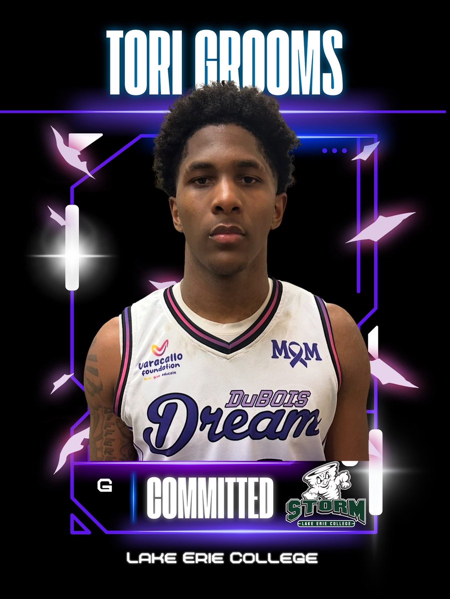 duboisdreambc (@duboisdreambc) on Twitter photo Congratulations Tori!
Next we would like to shoutout a player who provided an immediate impact on both ends of the floor the past 2 seasons for our Program, Tori Grooms! <a href="/torigrooms00/">Notorious</a> will be joining Coach <a href="/JakePerrin12/">Jake Perrin</a> & <a href="/lakeeriembk/">Lake Erie Storm Men's Basketball</a> at the Division II level next season ๐๐๐ Congratulations Tori!
Next we would like to shoutout a player who provided an immediate impact on both ends of the floor the past 2 seasons for our Program, Tori Grooms! <a href="/torigrooms00/">Notorious</a> will be joining Coach <a href="/JakePerrin12/">Jake Perrin</a> & <a href="/lakeeriembk/">Lake Erie Storm Men's Basketball</a> at the Division II level next season ๐๐๐