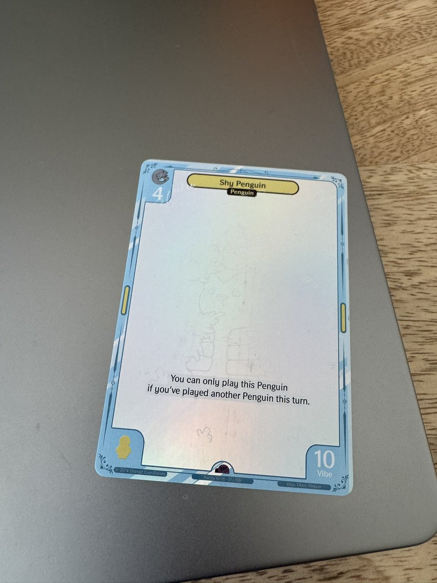 Karate (@karateath) on Twitter photo Think there are some scratches so not a PSA 10 but still pulled a sketch <a href="/vibes_tcg/">Vibes (Pudgy TCG)</a> Think there are some scratches so not a PSA 10 but still pulled a sketch <a href="/vibes_tcg/">Vibes (Pudgy TCG)</a>