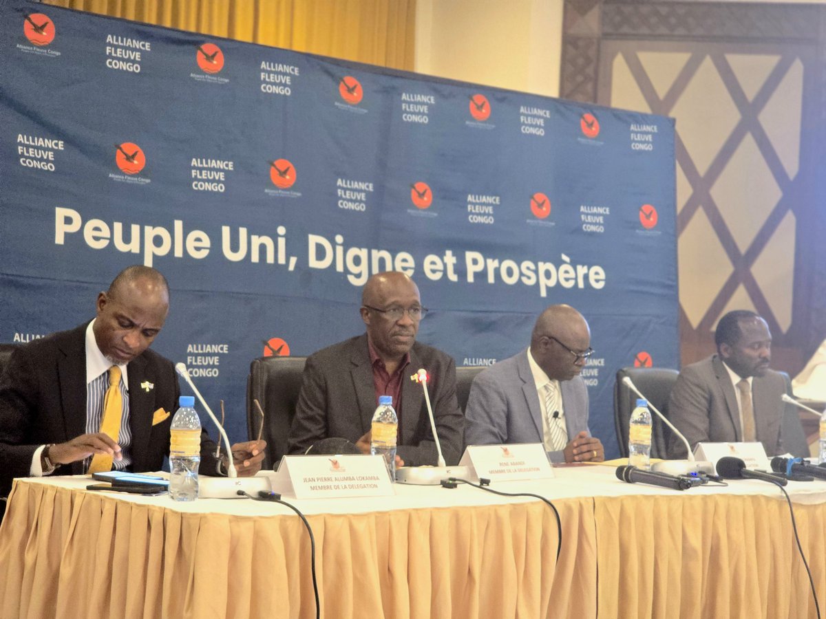 TimKamanga's tweet image. Au nom de la Coordination de l'Alliance Fleuve Congo (AFC/M23), le Secrétaire Permanent le Camarade @BenMbonimpa a pris la parole aujourd'hui pour éclairer l'opinion nationale et internationale sur les développements cruciaux du processus de Doha et pour dénoncer la rhétorique…