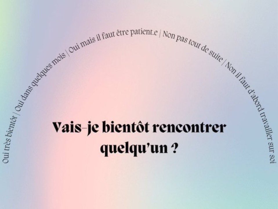 appollinarry's tweet image. ☆ PENDULE GRATUIT ☆
Vais-je bientôt rencontrer quelqu’un ?
/!\ tips prioritaires
☆ follow
☆ rt
☆ commente ton prénom
/!\ 10 personnes max sinon je prends les tips à partir d’1€