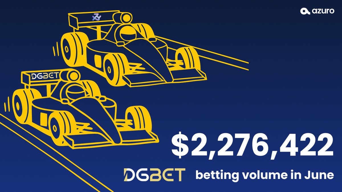 azuroprotocol's tweet image. 🫣 June wrap: @DGbet_official closed the month with the biggest betting volume, but @bookmakerxyz was breathing down their neck.
July almost passed - who takes a lead this time? 👀