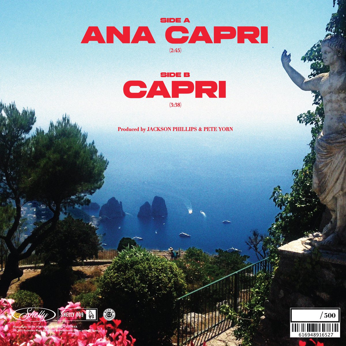 peteyorn's tweet photo. 2 new songs for the summer. Check out “Ana Capri” and “Capri” now streaming on all platforms and you can pre-order the limited edition 7inch vinyl at my Bandcamp (first 100 come signed)⛱️ ☀️ link below!

https://t.co/0kK1J0xNZs https://t.co/tUEtVtwr14