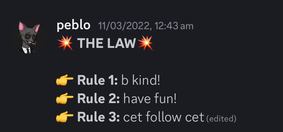 Solc3t's tweet image. Simple Laws