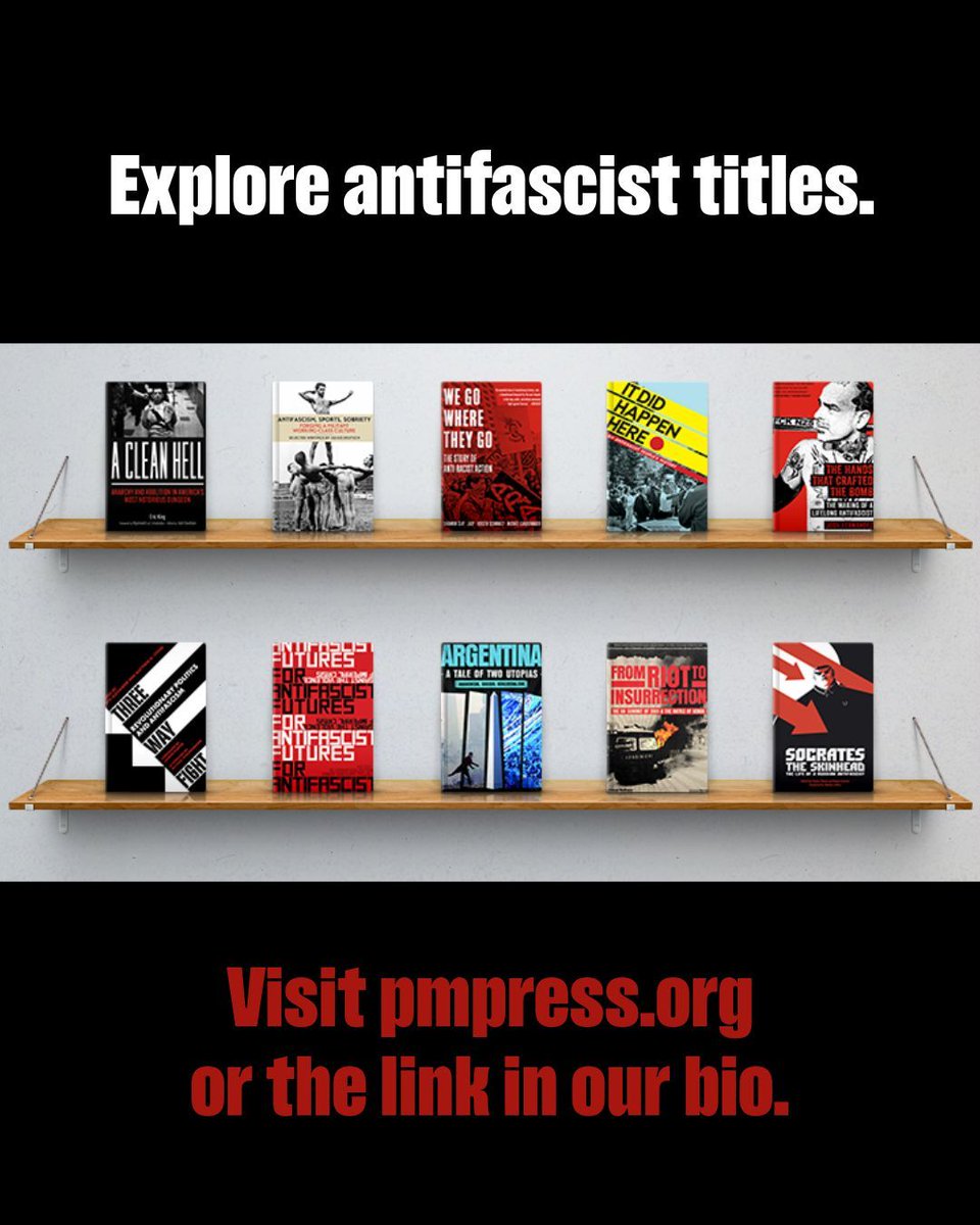 PMPressOrg's tweet image. July 25 is the International Day of Solidarity with Antifascist Prisoners. For every act of resistance that put them there, we owe them camaraderie. Support them. Write to them. Say their names. Refuse to forget them. Solidarity means no one is left behind.