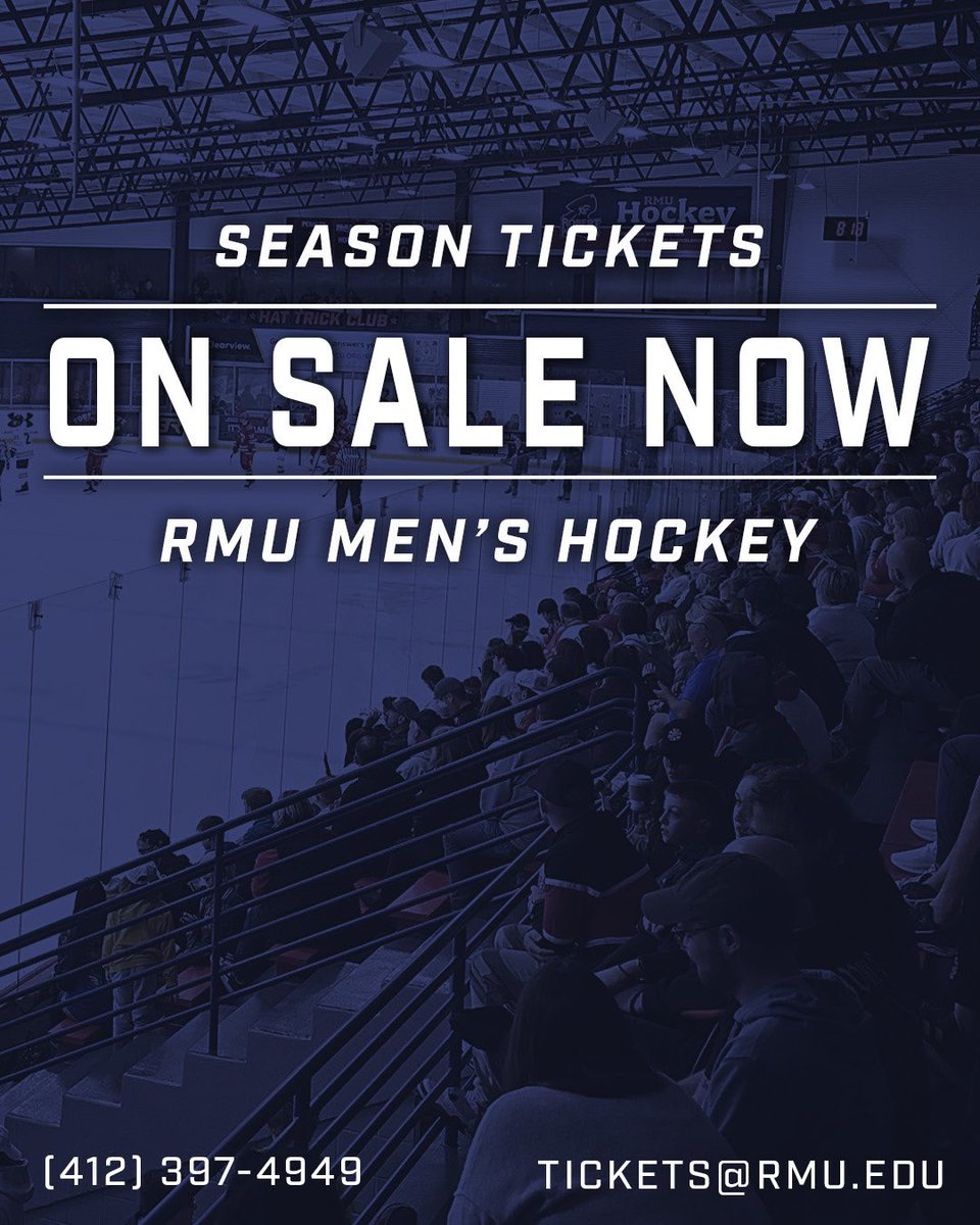 Almost time for some hockey‼️ 

Get your Season Tickets today👇

🎟️: shorturl.at/v804b