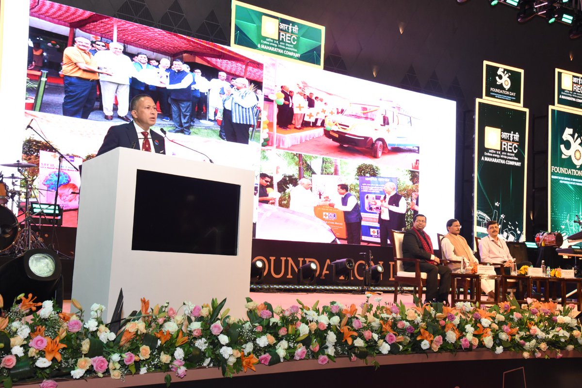 RECLindia's tweet image. REC’s commitment towards advancing inclusive growth through meaningful initiatives and causes continues!
Honouring those who serve our nation, REC extends CSR support worth ₹ 20 crore to the Kendriya Sainik Board as part of our 56th Foundation Day Celebration. The contribution…