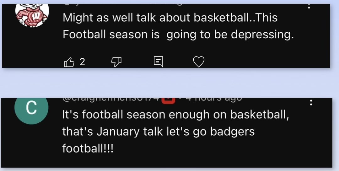 RyanAndBucky's tweet image. #badgers Podcasting in 2025 😭😭