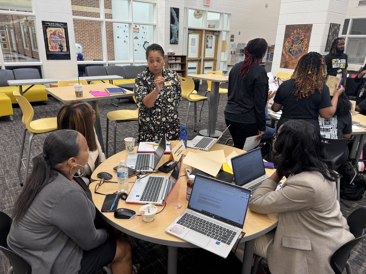 ENunnallyEdu's tweet image. S/O to Dr. Vernon-James Riley of VJR Consulting for delivering a very engaging &amp;amp; thought-provoking training on Active Monitoring! The @MHS_WarHawks cluster is ready to support students &amp;amp; teachers in maximizing student success! @TermerionMLakes @SuptPace_HCS 

#WarhawkPRIDE🦅