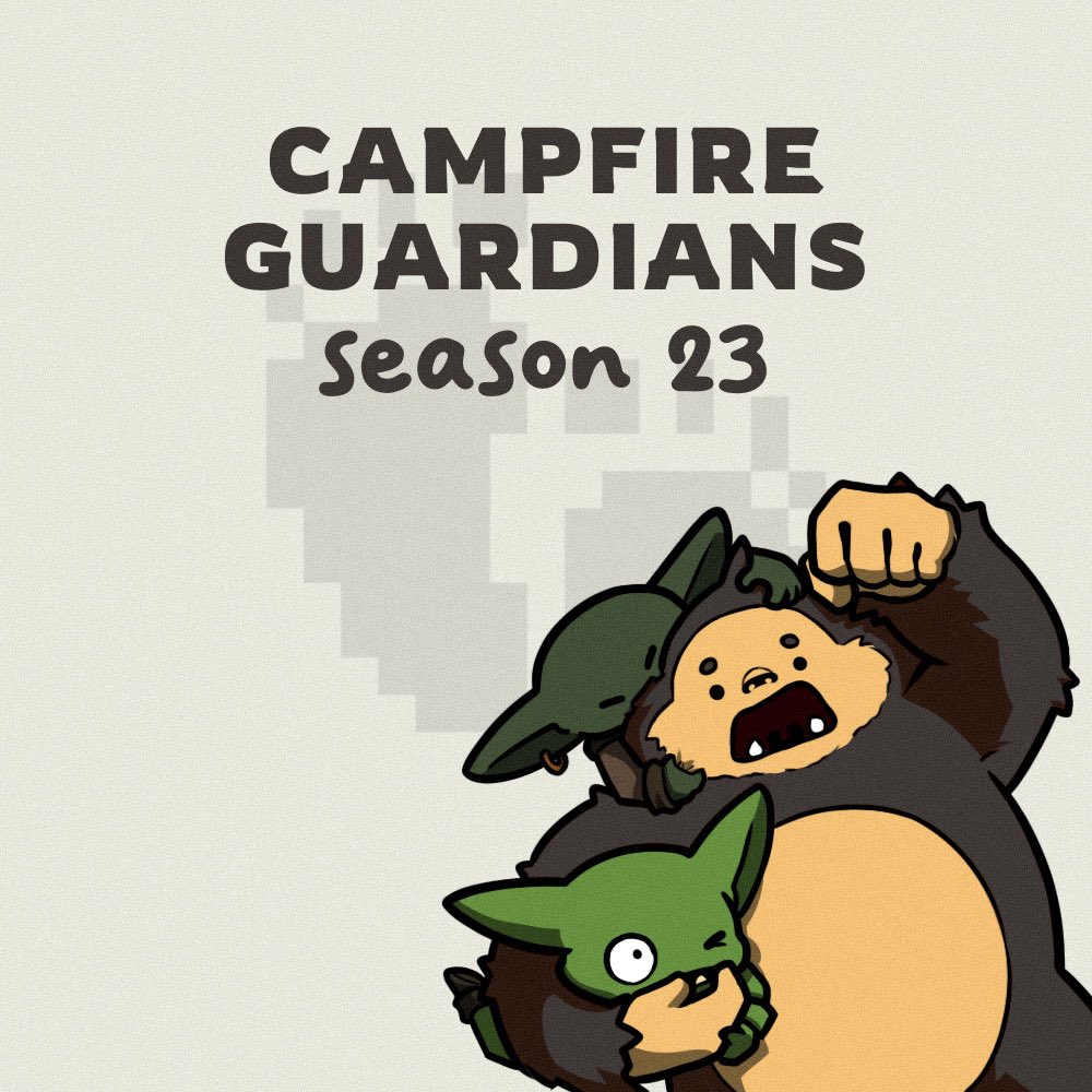 Season 23 of Campfire Guardians begins today in our @Discord! Help the fumilia defend the campfire from <a href="/sandeepnailwal/">Sandeep | CEO, Polygon Foundation (※,※)</a>'s PolyGoblins, bank shrooms and compete for the Hall of FUM, with chances to win $SOL while earning on-chain achievements.