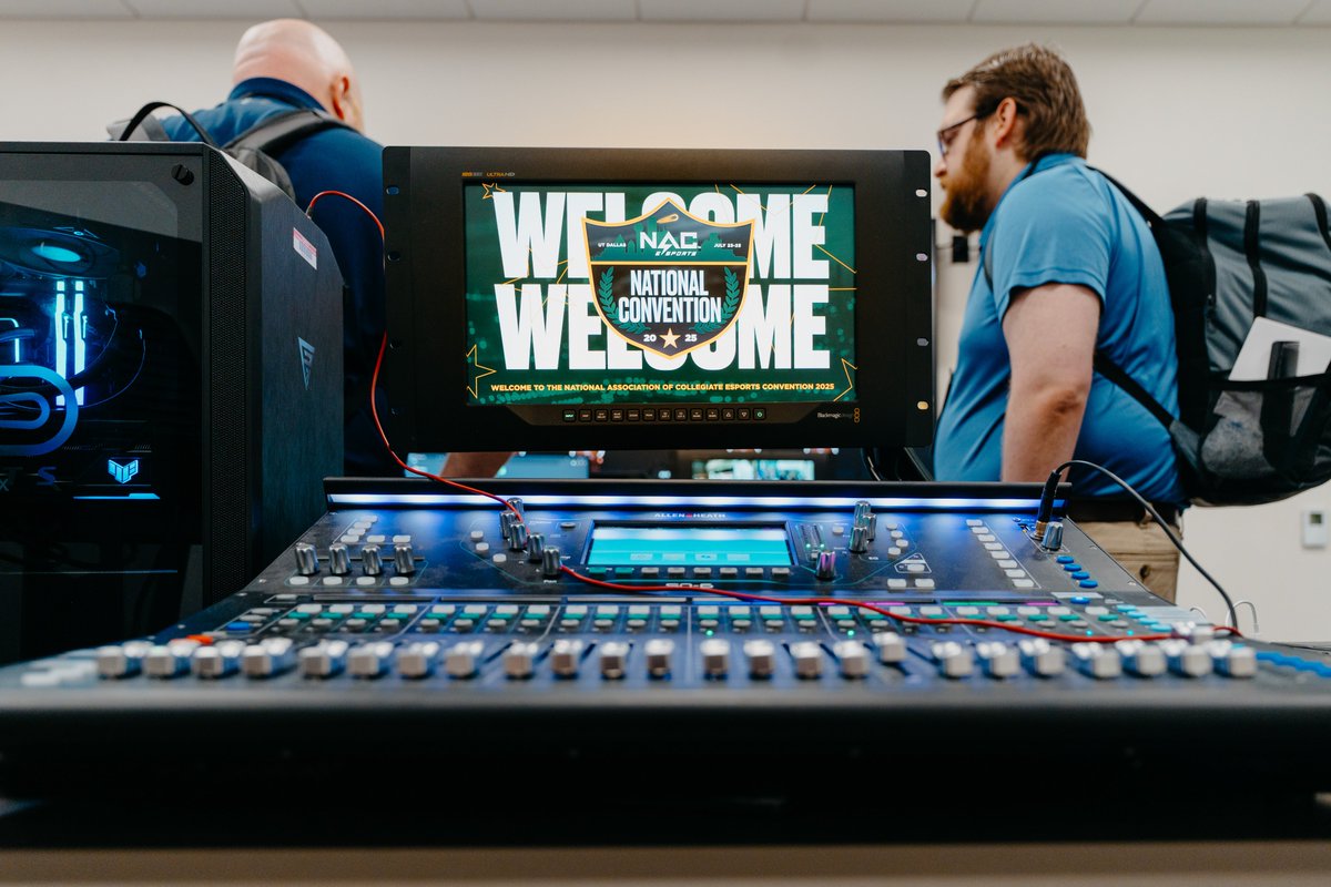 NACEsports's tweet image. Days 1 & 2 of the 2025 NACE National Convention held lots of excitement with awards, panels, and just a little bit of competition 😊
Looking forward to Day 3!
📸 @brookehudymedia