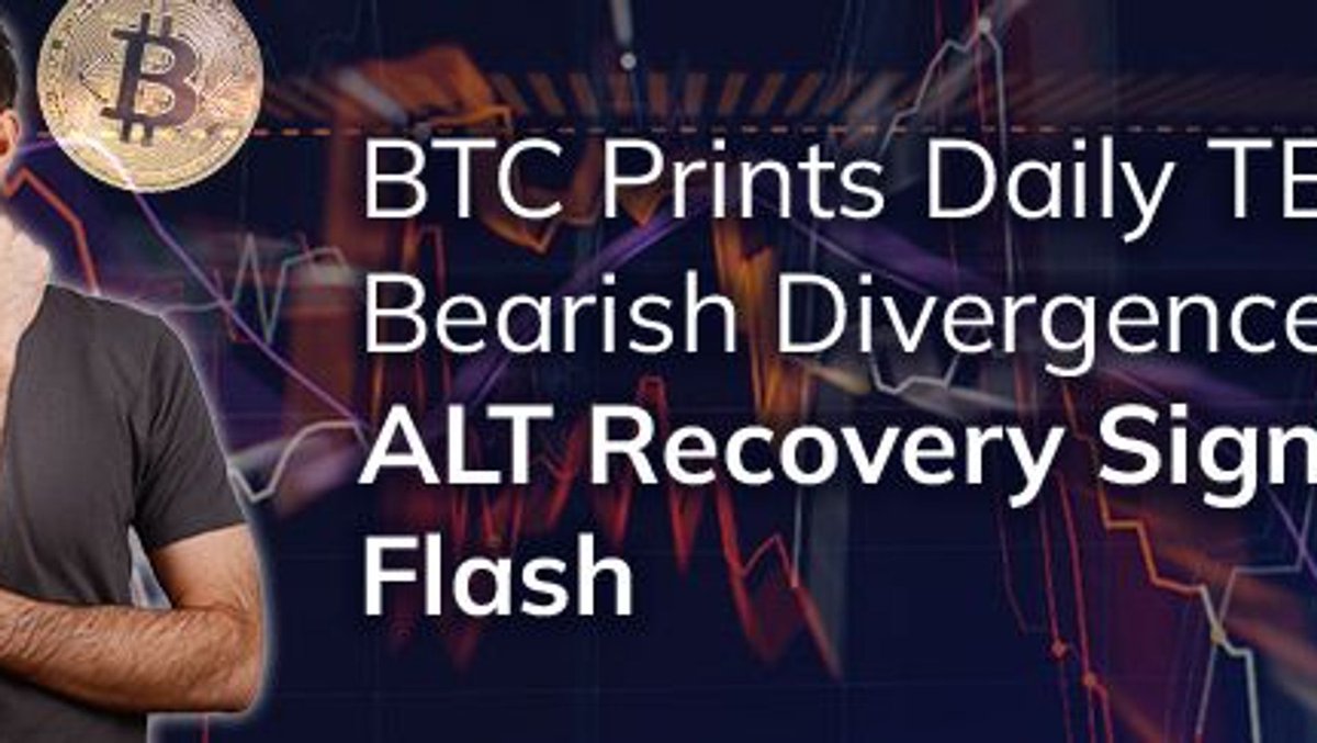 KitcoNewsNOW's tweet image. BTC prints daily TBT bearish divergence, but ALT recovery signals flash: (Kitco Commentary) - Bitcoin finally printed a confirmed TBT Bearish Divergence on the daily chart, after teasing the signal earlier in the week. This Pro-tier signal incorporates… kitco.com/opinion/2025-0…