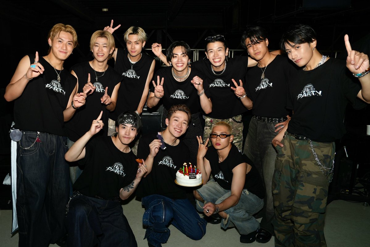 tjbb_'s tweet image. 🎂#HappyBirthdaySHOW 🎂

#TEAMJETZ の皆さん、
一緒に祝ってくださり
ありがとうございました❤️‍🔥

#JETPARTY 
#TJBB #SHOW #THEJETBOYBANGERZ