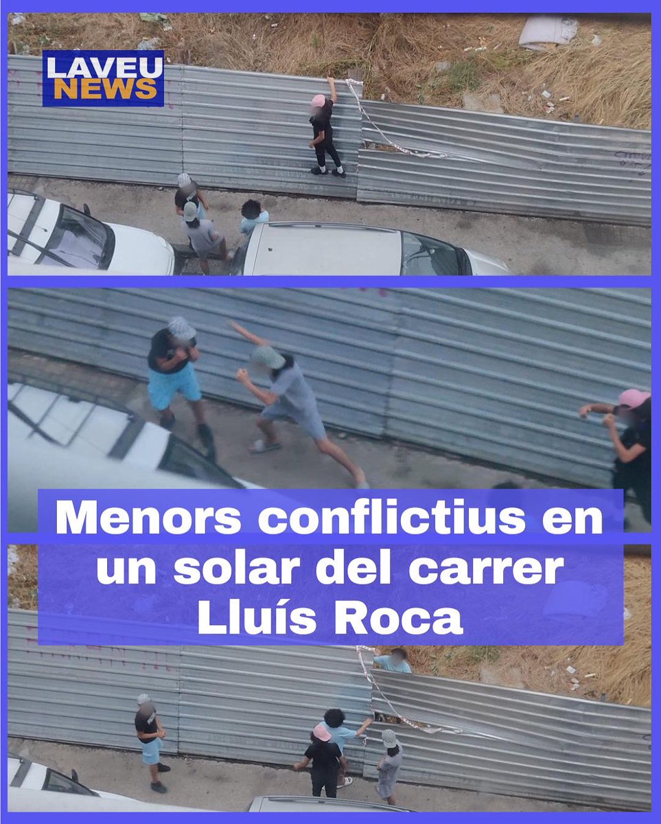 #laveunews: Preocupació veïnal al carrer Lluís Roca, davant de l’estació de #Lleida-Pirineus, per la presència de menors conflictius en un solar en desús. Baralles, crits i desperfectes generen malestar. Reclamen més control i vigilància. #laveudelleida