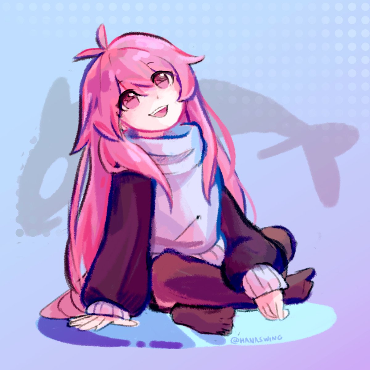 Hanaswing's tweet image. Wanna try drawing her ^^
#shachiart