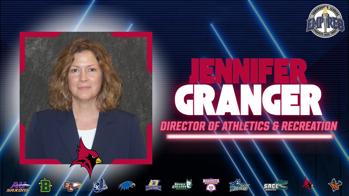 St. John Fisher Names Jennifer Granger Director of Athletics and Recreation
empire8.com/news/2025/7/25…

#E8 #E8Proud #LeadersCompeteHere #WhyD3