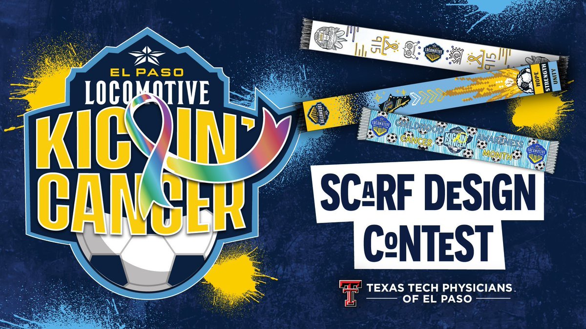 eplocomotivefc's tweet image. Time to make your pick! 💥🧣
Vote for your favorite scarf design, the winning design will be made into official merch at the Kickin’ Cancer Night match on September 26th!
Vote Here➡️ buff.ly/0ockWzm
#VamosLocos #VamosElPaso