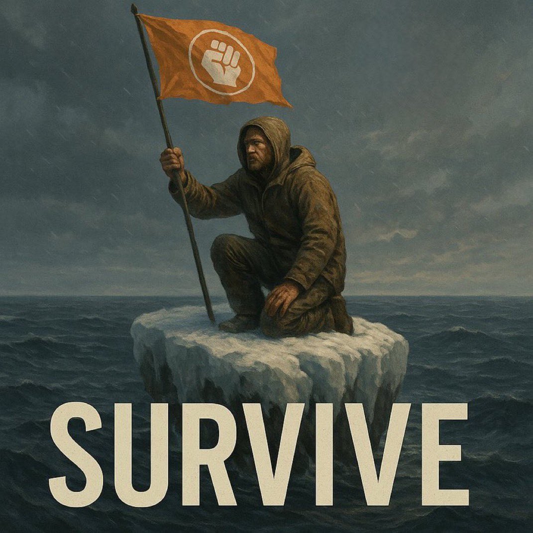 nateapes's tweet image. Nothing can faze us. We can #SURVIVE anything ✊🏾