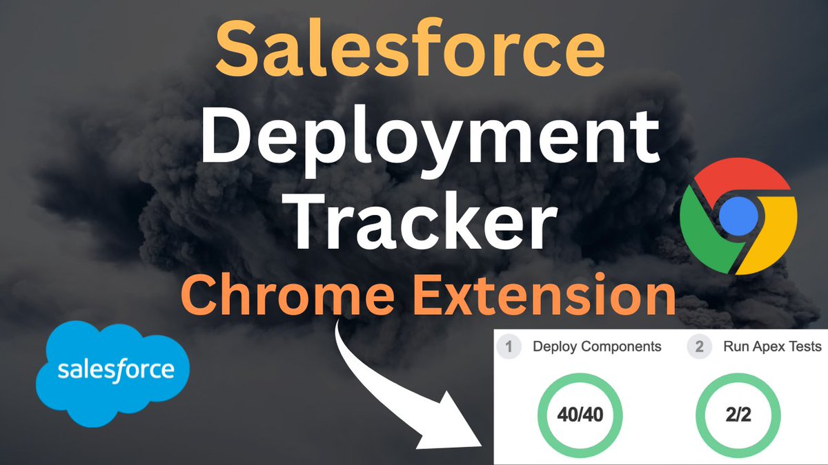 🚀 My First Chrome Extension for Salesforce Deployment Tracker – Full Overview

🔴 𝐋𝐢𝐧𝐤 𝐡𝐞𝐫𝐞:
🔗 youtu.be/diaDMHSWJ80?si…

🔔Stay in the Tech Loop: Subscribe to Our Channel for More!
🔗  youtube.com/@SalesforceHunt