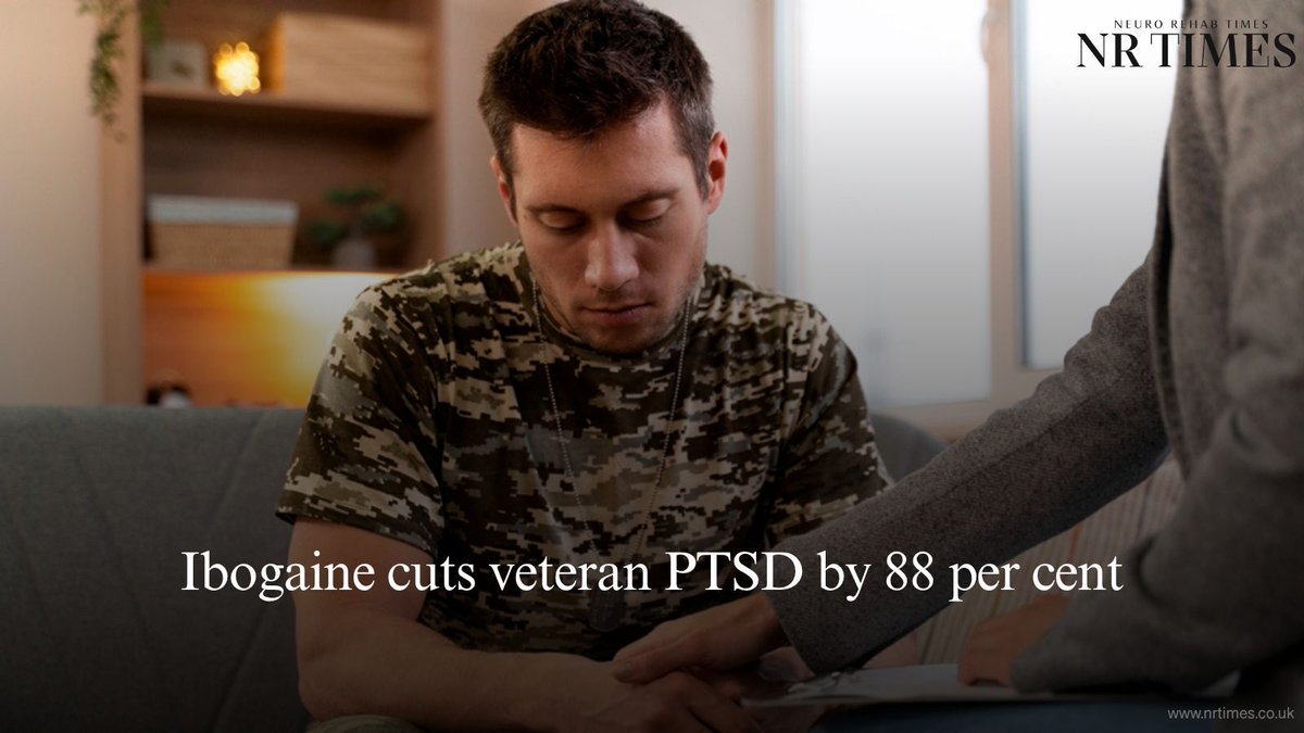 editorNRTimes's tweet image. A plant-derived psychedelic has significantly reduced PTSD, anxiety and depression in military veterans with brain injuries, according to a new Stanford Medicine study. 

🔗 Full story: buff.ly/eqYcyPl 

#IbogaineTherapy #BrainInjury #VeteranCare #NeuroRehab #PTSDRecovery