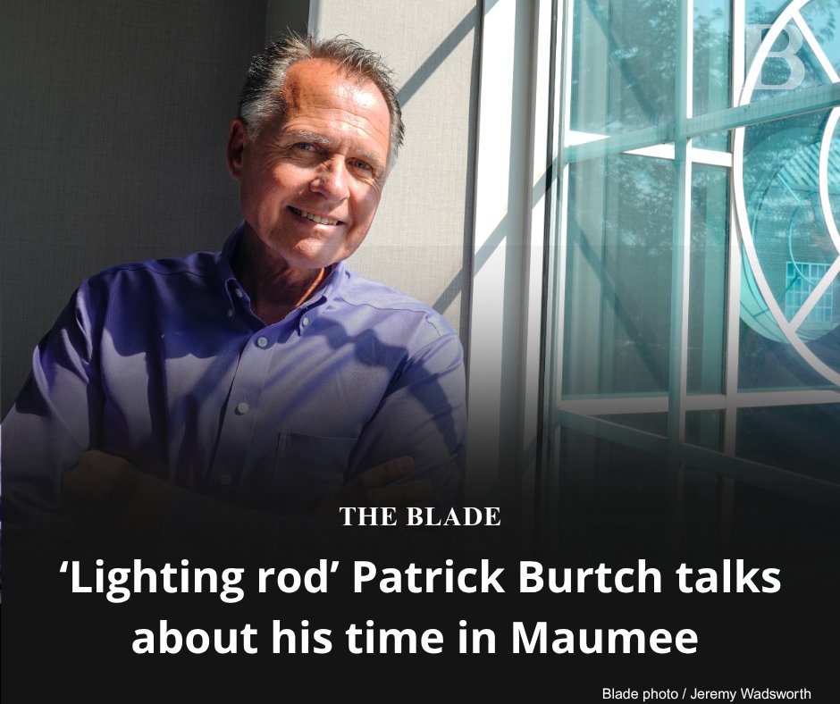 After five years of running the city of Maumee, Patrick Burtch is retiring Aug. 16. Read more ⏩ tinyurl.com/df99tcpu