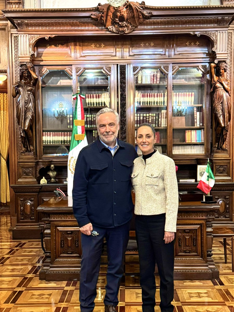 aramirezcuellar's tweet image. Una gran reunión con nuestra Presidenta @Claudiashein. Crece la confianza y la certeza de que vamos por el camino correcto. Estamos construyendo un país más justo y democrático, con seguridad y prosperidad compartida.