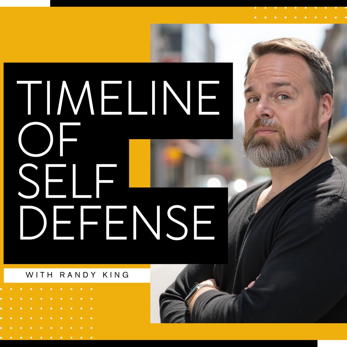 Randykinglive's tweet photo. New Podcast!
Self-defence isn’t just fighting — it’s what happens before, during &amp; after.

The Timeline of Self-Defense Podcast drops 3 episodes Aug 5 with Richard Dimitri, Rory Miller &amp; more

Details 👉 [https://t.co/Rp8oA4ldee]

#SelfDefensePodcast #MartialArtsPodcast https://t.co/yubqoVEgY1